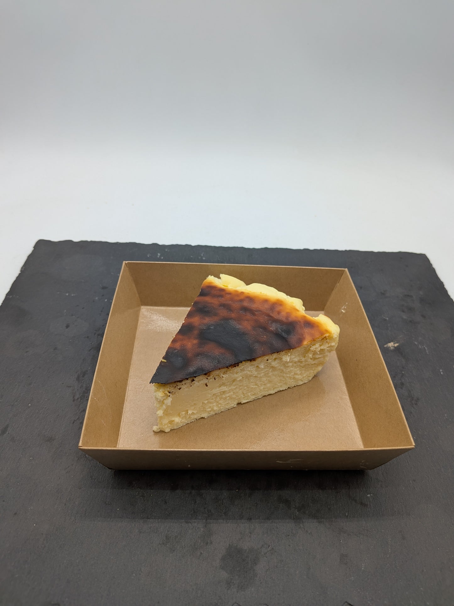 Basque Cheesecake Slice