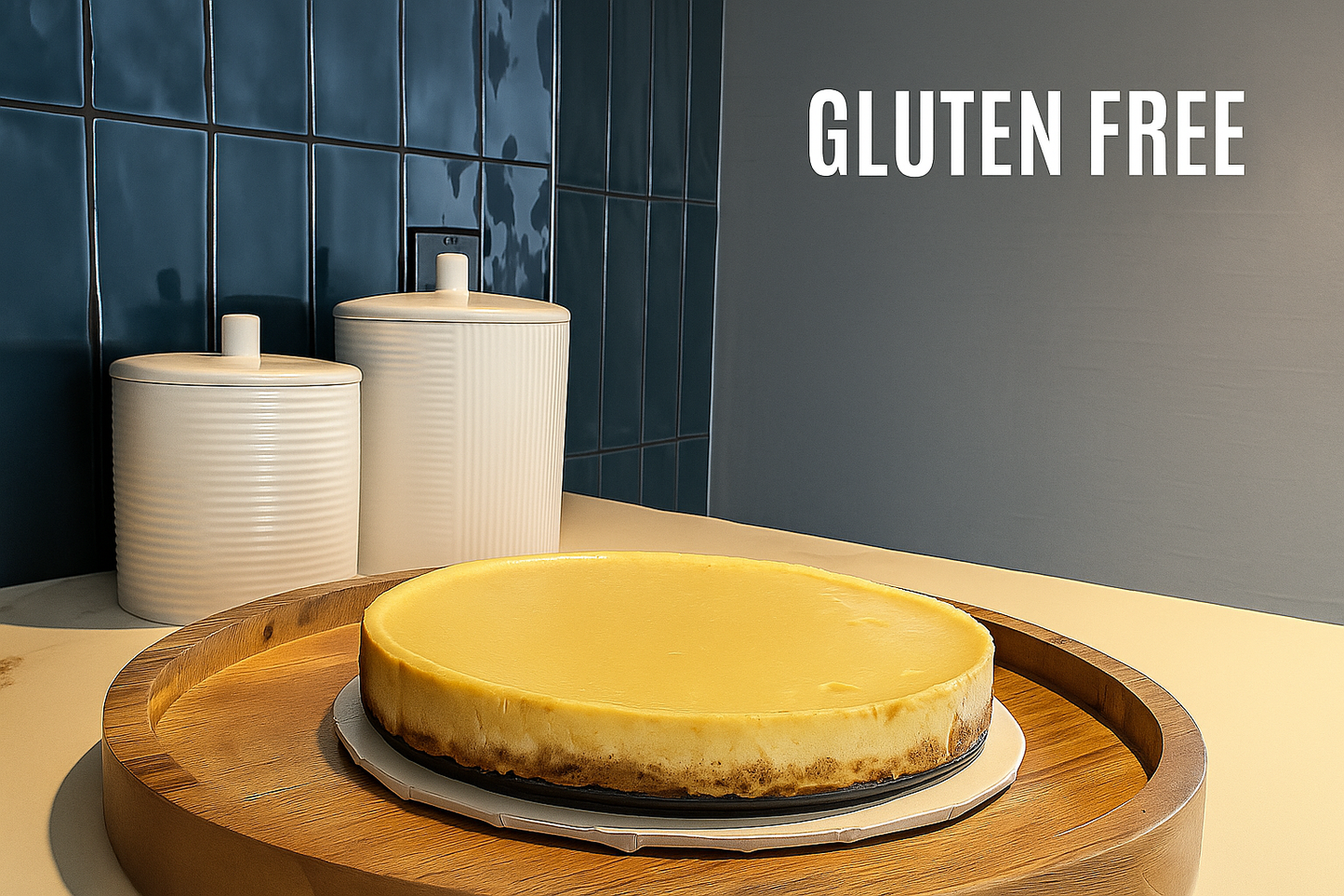 Classic 9″ Cheesecake - Gluten Free