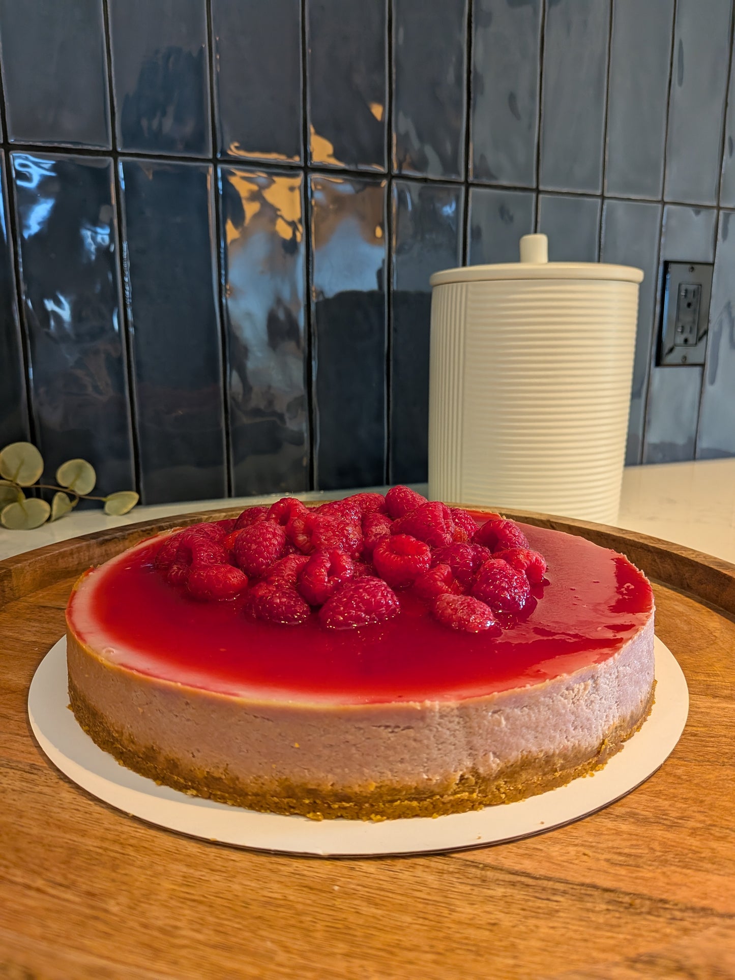 Raspberry Cheese Cake 9"