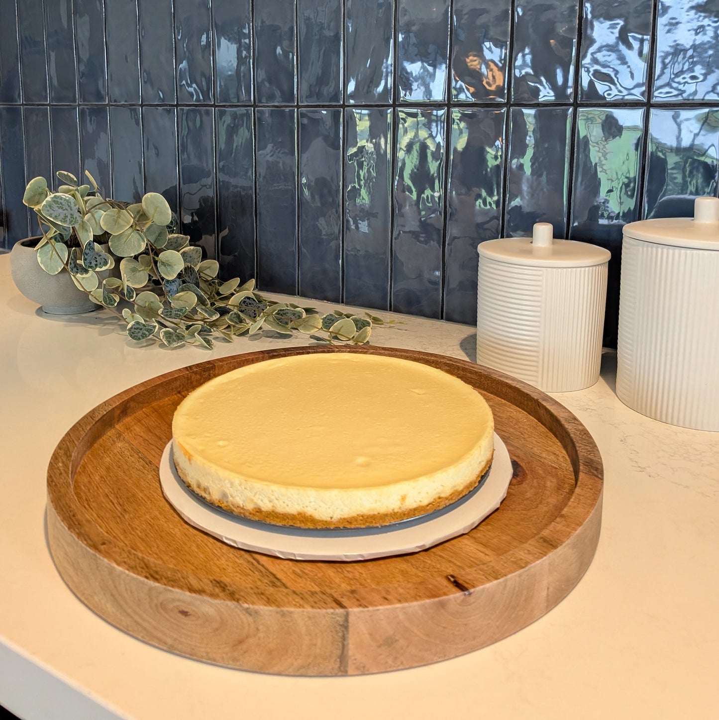 Classic 9″ Cheesecake - Graham Cracker Crust
