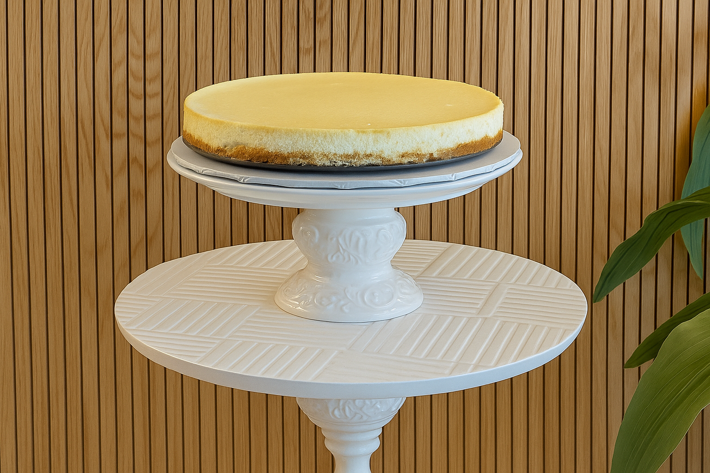 Classic 9″ Cheesecake - Graham Cracker Crust