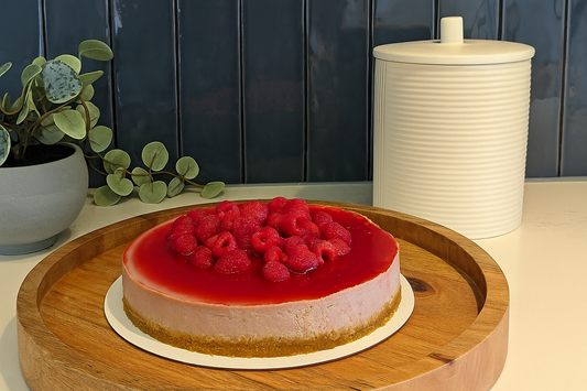 Raspberry Cheese Cake 9"